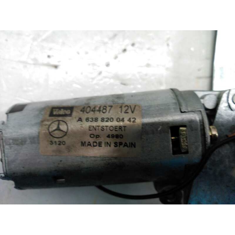 Recambio de motor limpia trasero para mercedes-benz vito (w638) caja cerrada 108 cdi  (638.094) referencia OEM IAM  PUERTA TRASE - Blanco 2