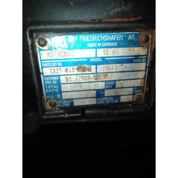 Recambio de caja cambios para man tg - a 18.xxx 12.8 diesel referencia OEM IAM 12AS2301IT 1337040062 81320036793