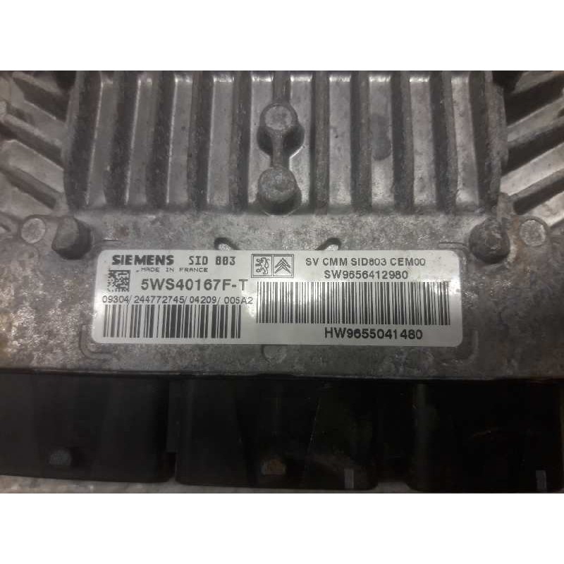 Recambio de centralita motor uce para peugeot 407 st confort referencia OEM IAM 9656412980 96550041480 5WS40167FT - Gris 2