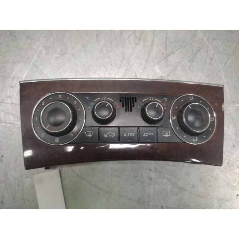 Recambio de mando calefaccion / aire acondicionado para mercedes-benz clase c (w203) berlina 200 compressor (203.042) referencia - Negro