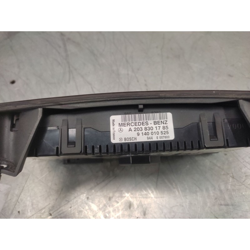 Recambio de mando calefaccion / aire acondicionado para mercedes-benz clase c (w203) berlina 200 compressor (203.042) referencia - Negro 3