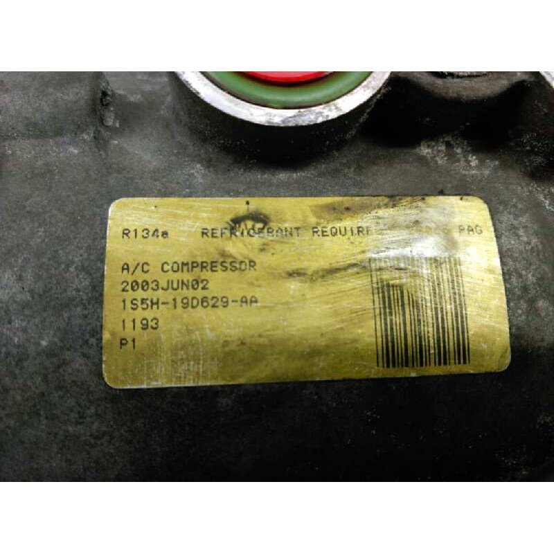 Recambio de compresor aire acondicionado para ford ka (ccq) básico referencia OEM IAM - Negro 4
