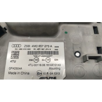 Recambio de pantalla multifuncion para audi q7 (4mb, 4mg, 4mq) 3.0 tdi quattro referencia OEM IAM 4m0857273A  