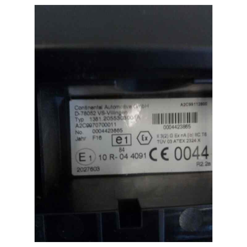 Recambio de tacografo para volvo fh referencia OEM IAM 13812055303001A 0004423865 - Blanco 2
