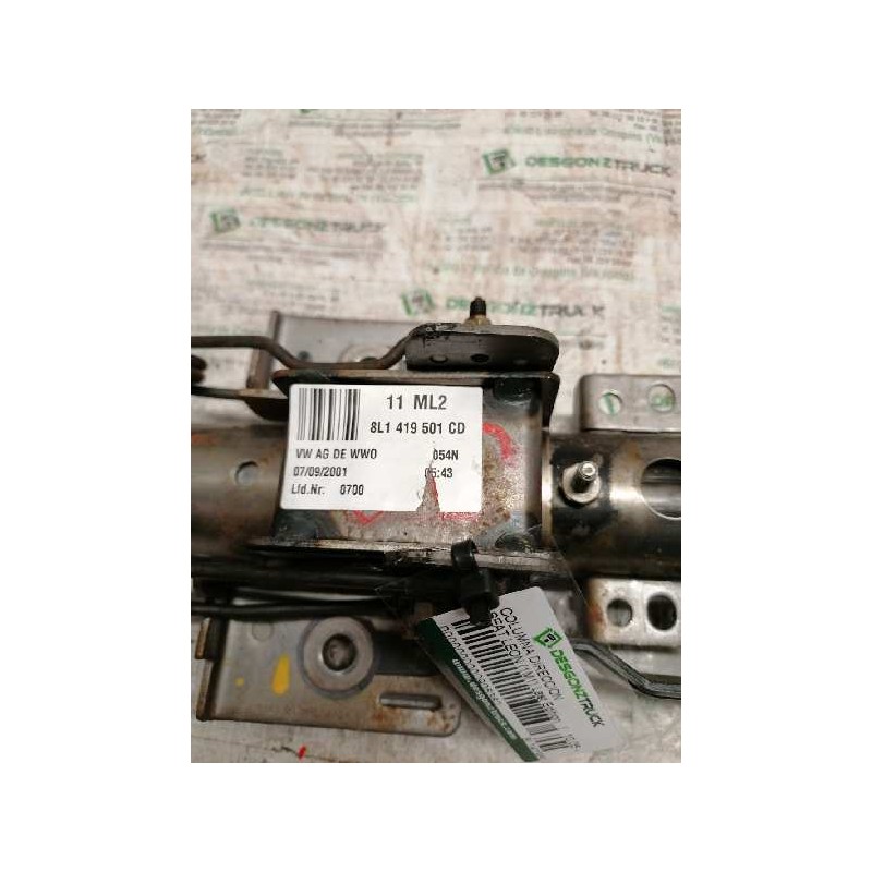 Recambio de columna direccion para seat leon (1m1) last edition referencia OEM IAM 8L1419501CD - Azul 3