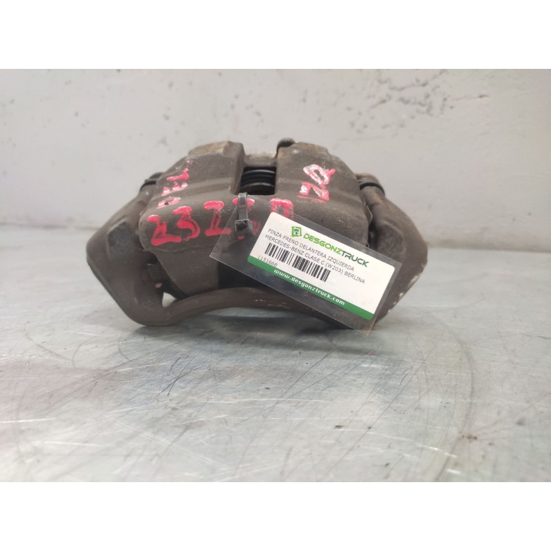 Recambio de pinza freno delantera izquierda para mercedes-benz clase c (w203) berlina 200 compressor (203.042) referencia OEM IA - Negro 4