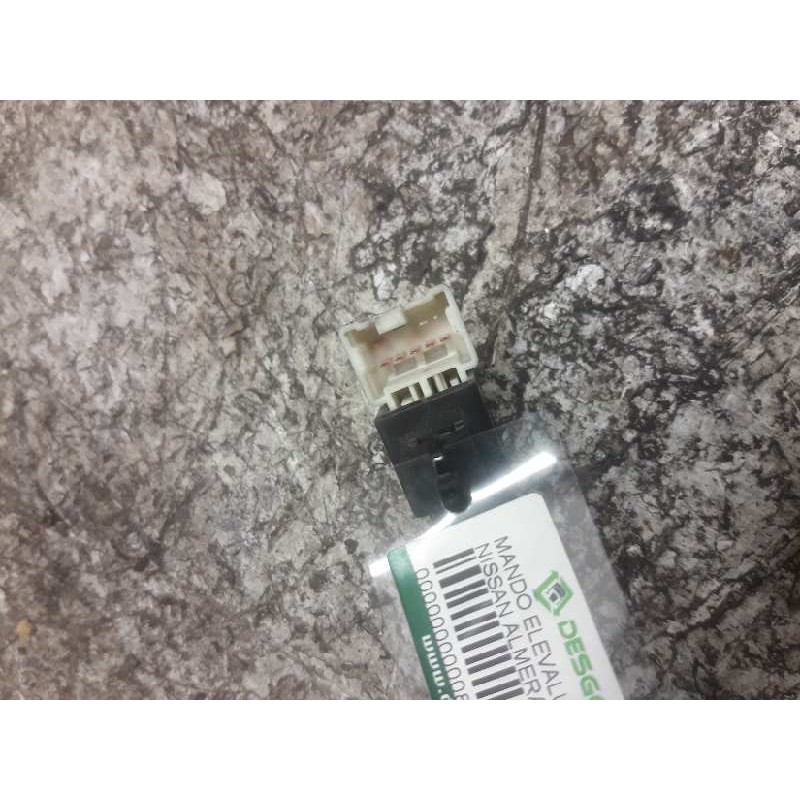 Recambio de mando elevalunas trasero derecho para nissan almera (n16/e) acenta referencia OEM IAM 12077 6 PINS - Gris 2