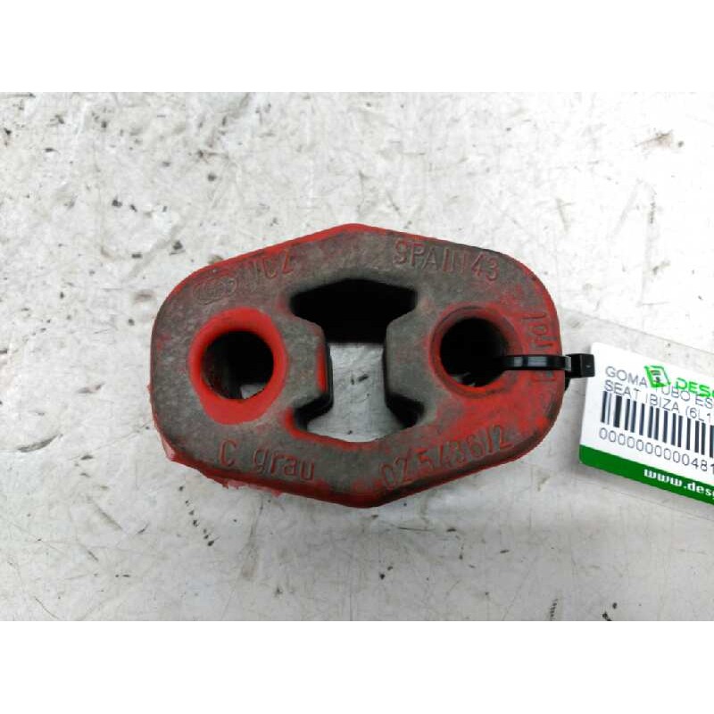 Recambio de goma tubo escape para seat ibiza (6l1) cool referencia OEM IAM 1J0253147C  