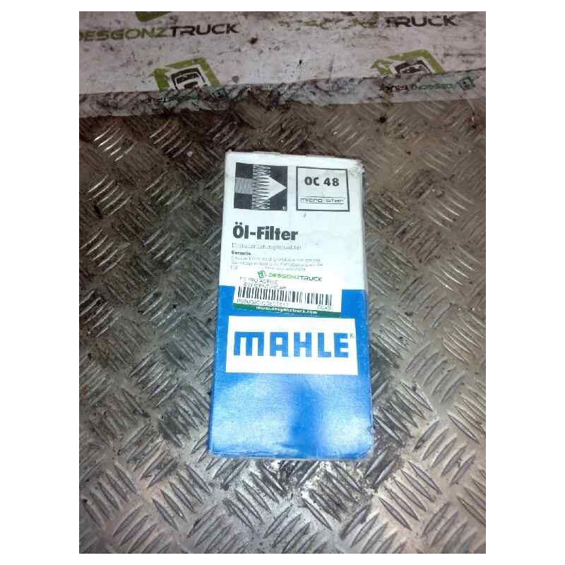 Recambio de filtro aceite para . no identificado referencia OEM IAM OC48 MARCA:MAHLE 
