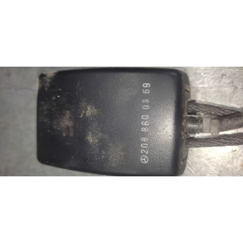 Recambio de enganche de cinturon delantero izquierdo para mercedes-benz clase clk (w208) coupe referencia OEM IAM 2088600869  