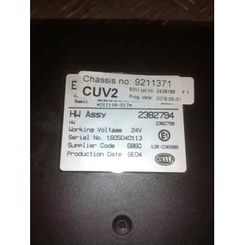 Recambio de modulo electronico para scania serie p/g/r (c-clase) 12.7 diesel referencia OEM IAM 2382794 2438186 