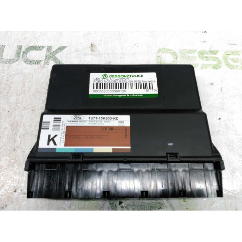 Recambio de centralita comfort para ford mondeo berlina (ge) ambiente (06.2003) (d) referencia OEM IAM 1S7T15K600KD  