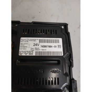 Recambio de cuadro instrumentos para renault magnum ab 2005 12.8 diesel referencia OEM IAM 7420977604  
