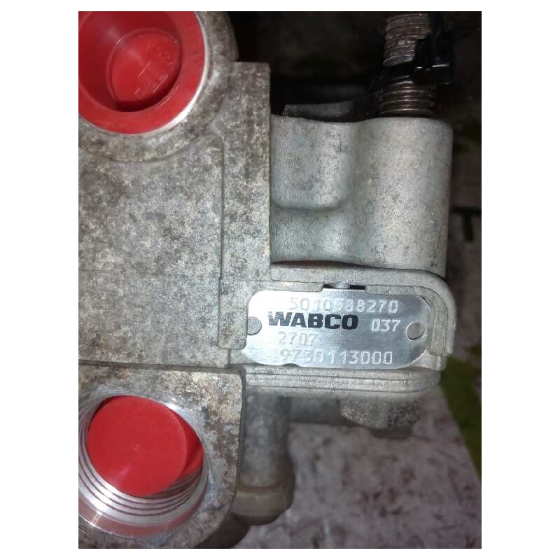 Recambio de valvula aire para renault premium route 2006 fas 4x2 larga distancia referencia OEM IAM 5010588270 9730113000 VALVUL - Rojo 2