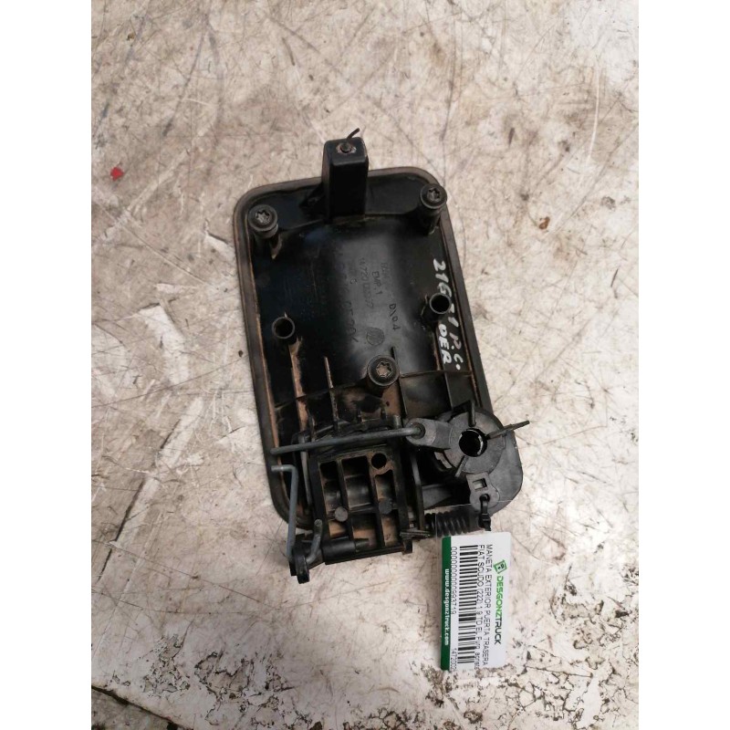 Recambio de maneta exterior puerta trasera carga para fiat scudo (222) 1.9 td el furg. acristalado referencia OEM IAM 1472002077 2
