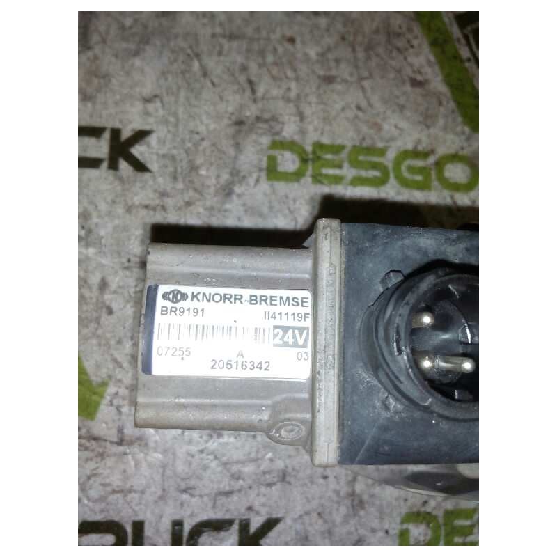 Recambio de valvula aire para renault premium route 2006 fas 4x2 larga distancia referencia OEM IAM BR9191 20516342 ELECTRO VALV - Rojo 2