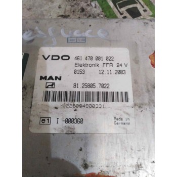 Recambio de modulo electronico para man tg - a 18.xxx 12.8 diesel referencia OEM IAM 81258057022 461470001002 CENTRALITA FFR