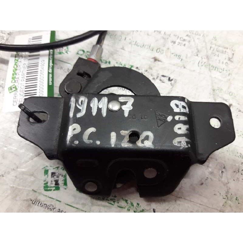 Recambio de cerradura puerta carga para peugeot partner (s1) combispace referencia OEM IAM  IZQUIERDA SUPERIOR - Blanco 2