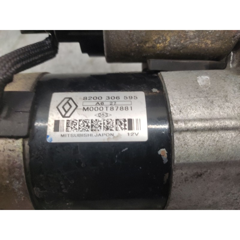Recambio de motor arranque para renault clio iii authentique referencia OEM IAM 8200306595 12 DIENTES M000T87881 6
