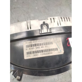 Recambio de cuadro instrumentos para mercedes-benz clase m (w163) 270 cdi (163.113) referencia OEM IAM A1635404011  