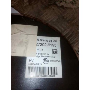 Recambio de cuadro instrumentos para man tg - a 18.xxx fg / bb   (e3/e4) xlx referencia OEM IAM 81272026195  