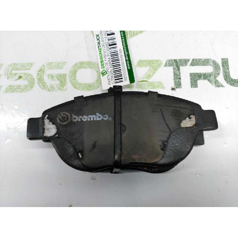 Recambio de pastillas de freno delanteras para citroën xsara picasso 1.6 hdi 110 exclusive referencia OEM IAM   