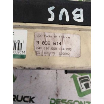 Recambio de cuadro instrumentos para volvo touring b10m 60 autobus referencia OEM IAM 3032614  
