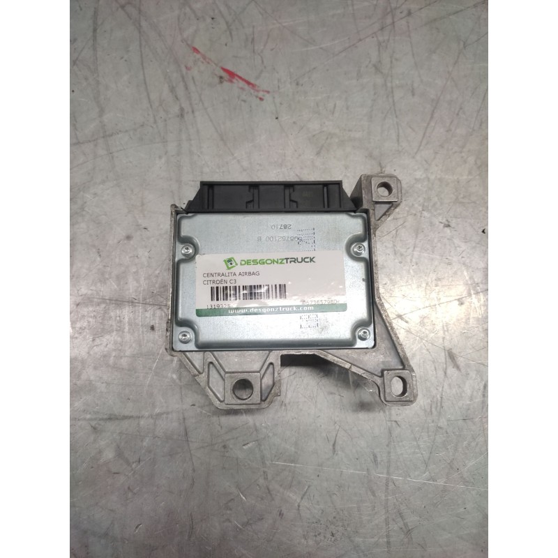Recambio de centralita airbag para citroën c3 lx referencia OEM IAM 9673657980 - Blanco 2