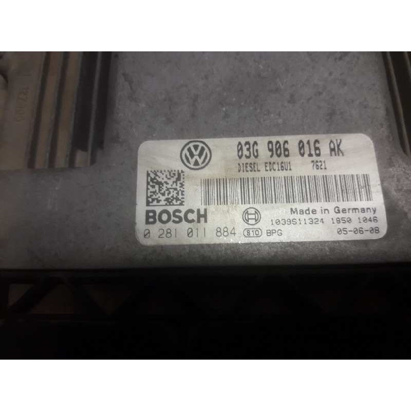 Recambio de centralita motor uce para seat leon (1p1) comfort limited referencia OEM IAM 0281011884 03G906016AK 1039S11324185010 2