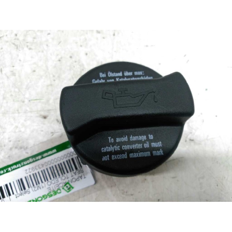 Recambio de tapon aceite para seat toledo (1m2) select referencia OEM IAM - Gris 3