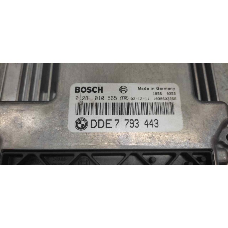 Recambio de centralita motor uce para bmw serie 3 berlina (e46) 320d referencia OEM IAM 0281010565 7793443 1039S03266 - Gris 2
