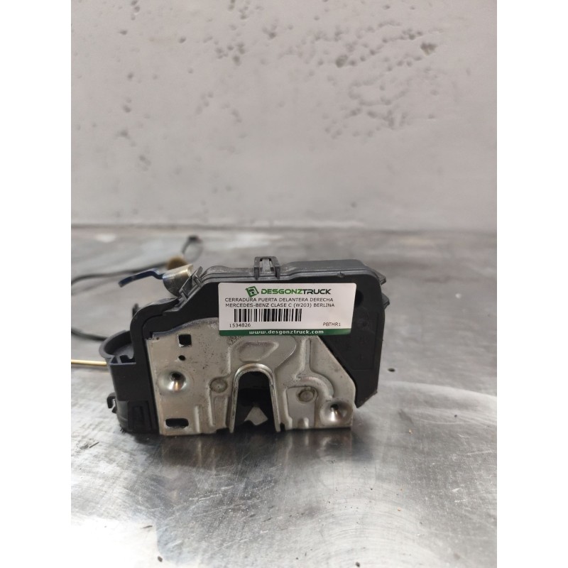 Recambio de cerradura puerta delantera derecha para mercedes-benz clase c (w203) berlina 220 cdi (203.006) referencia OEM IAM PB - Azul 2