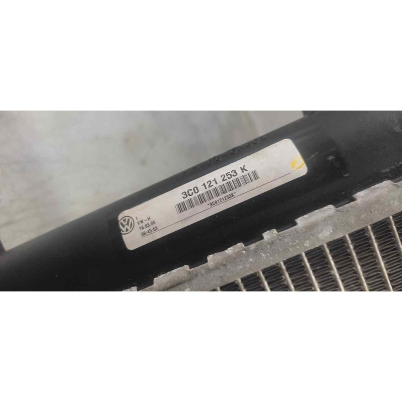Recambio de radiador agua para volkswagen passat berlina (3c2) trendline referencia OEM IAM 3C0121253K 3