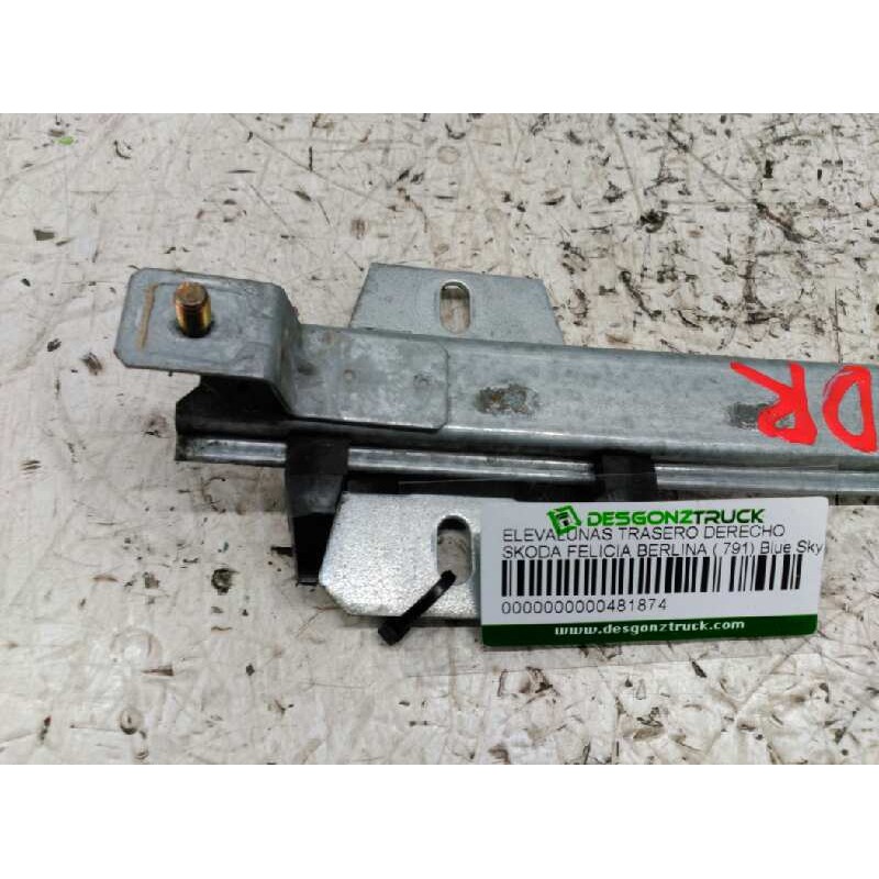 Recambio de elevalunas trasero derecho para skoda felicia berlina ( 791) blue sky referencia OEM IAM 3