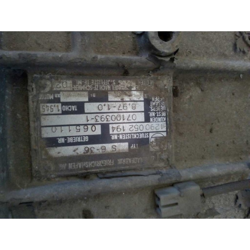 Recambio de caja cambios para nissan trucks m 130.17 referencia OEM IAM S636 1290052194 2