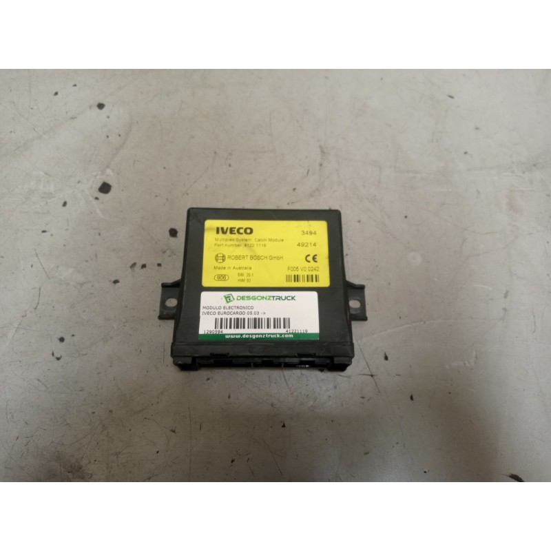 Recambio de modulo electronico para iveco eurocargo 05.03  5.9 diesel referencia OEM IAM 41221119  