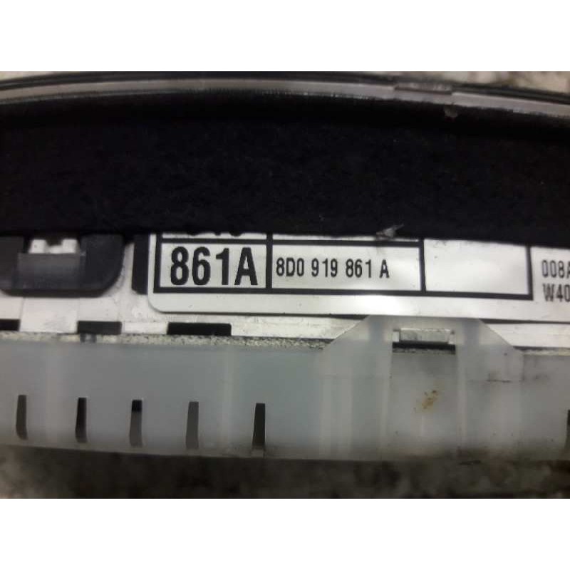 Recambio de cuadro instrumentos para audi a4 berlina (b5) 2.5 tdi referencia OEM IAM 8D0919861A 4
