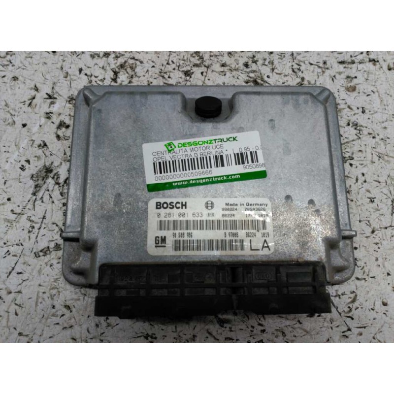 Recambio de centralita motor uce para opel vectra b berlina referencia OEM IAM 90508986 B97008862241019 0281001633
