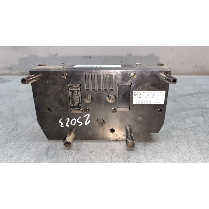 Recambio de mando climatizador para citroën xsara picasso 2.0 hdi referencia OEM IAM 96314105ZR - Plata 2