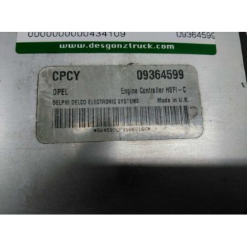 Recambio de centralita motor uce para opel vectra b berlina básico referencia OEM IAM 09364599  
