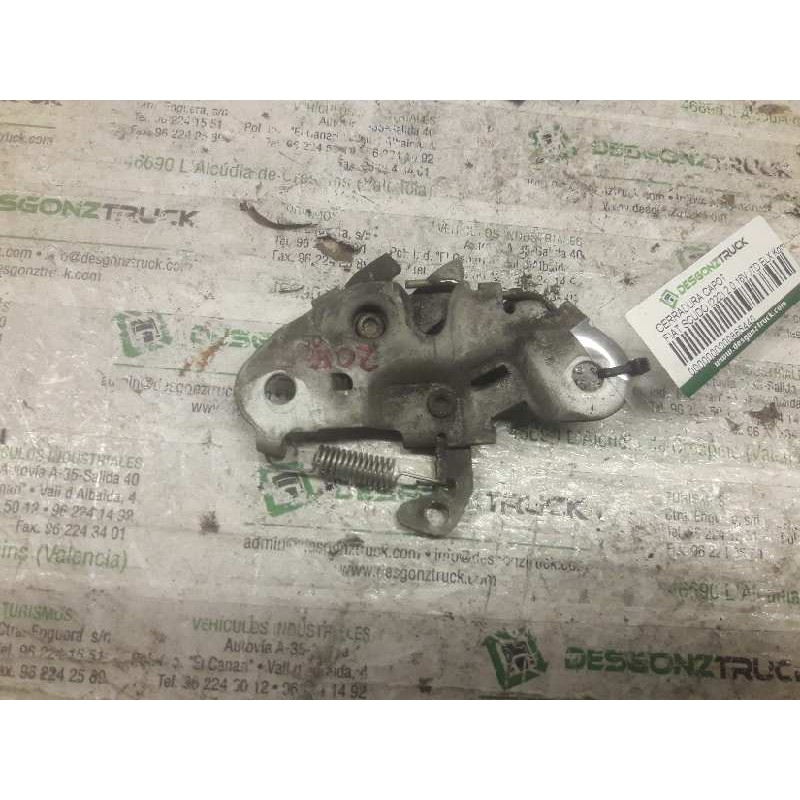 Recambio de cerradura capot para fiat scudo (222) 2.0 16v jtd elx kombi (7 sitze) referencia OEM IAM   