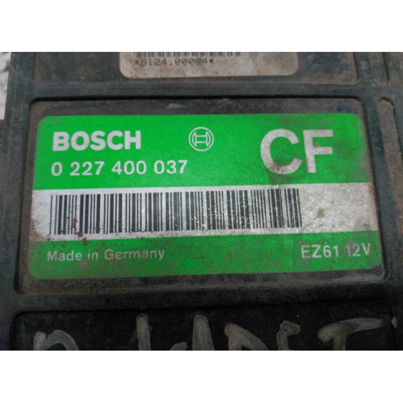 Recambio de centralita motor uce para opel kadett e 1.8 referencia OEM IAM 0227400037 3
