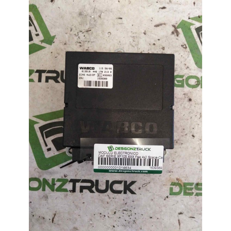 Recambio de modulo electronico para daf serie xf105.xxx fsa 4x2 space-cab referencia OEM IAM 1639389 4461702130 CENTRALITA ECAS