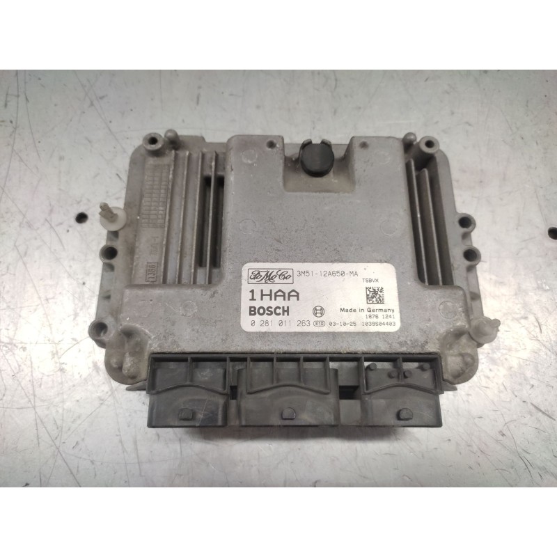 Recambio de centralita motor uce para ford focus c-max (cap) ambiente (d) referencia OEM IAM 0281011263  3M5112A650MA