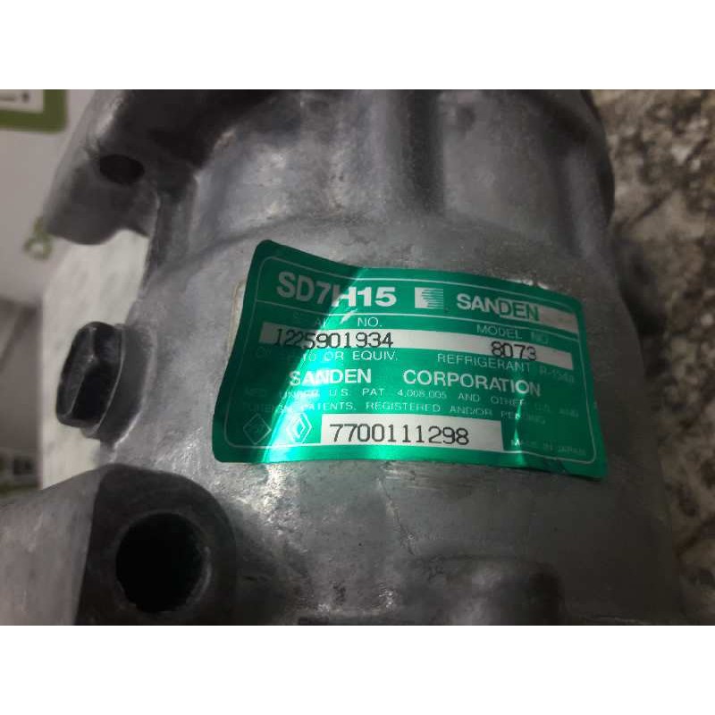 Recambio de compresor aire acondicionado para renault laguna (b56) 2.2 turbodiesel referencia OEM IAM 7700111298 1225901934 8073 - Azul 3