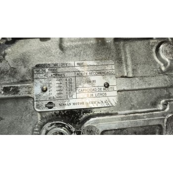 Recambio de caja cambios para nissan cabstar e 3.0 diesel referencia OEM IAM M525E  