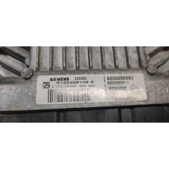 Recambio de centralita motor uce para renault scenic ii 1.5 dci diesel referencia OEM IAM 8200565863 8200592611 