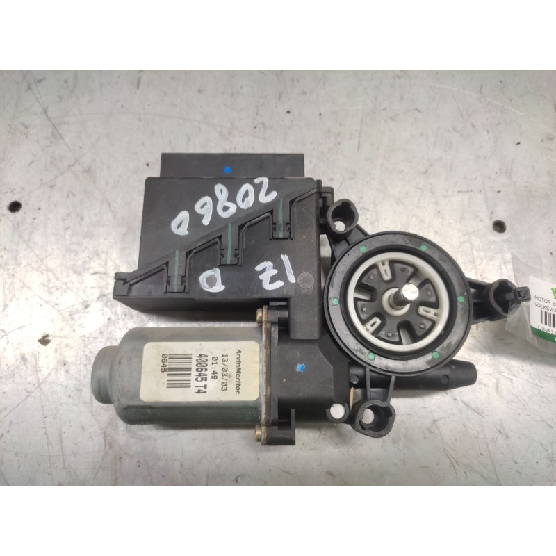 Recambio de motor elevalunas delantero izquierdo para volkswagen polo (9n1) gt referencia OEM IAM 6Q2959802A  400645E