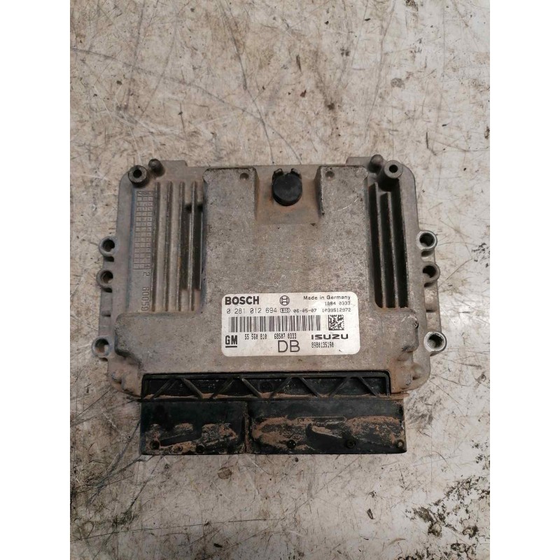 Recambio de centralita motor uce para ford transit mod. 2000 combi ft 260 2.0 corto referencia OEM IAM 0281012694 55560810 1039S - Blanco