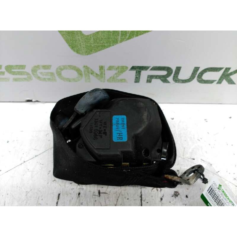 Recambio de cinturon seguridad trasero derecho para skoda fabia (6y2/6y3) classic referencia OEM IAM - Rojo 2